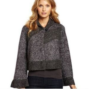 Prana Danika Cabo Cape Knit Sweater Cotton and Wool blend Size Medium